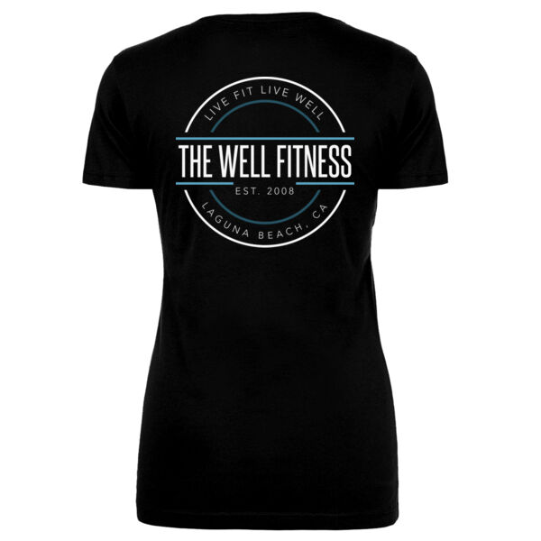 CIRCLE BADGE - WOMENS FITTED T-SHIRT - $3NGT9W$ Thumbnail